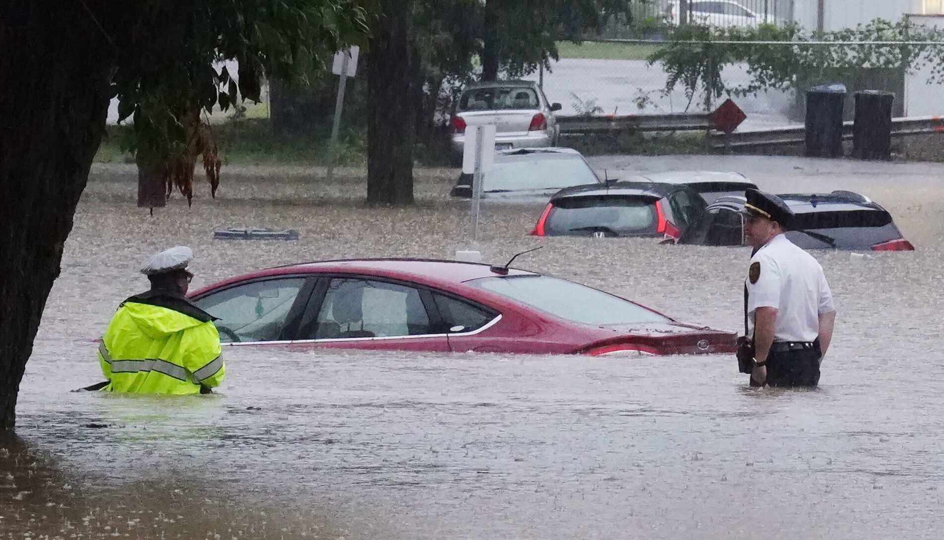 Flooding in St. Louis has left people trapped in their homes under 7 feet of water